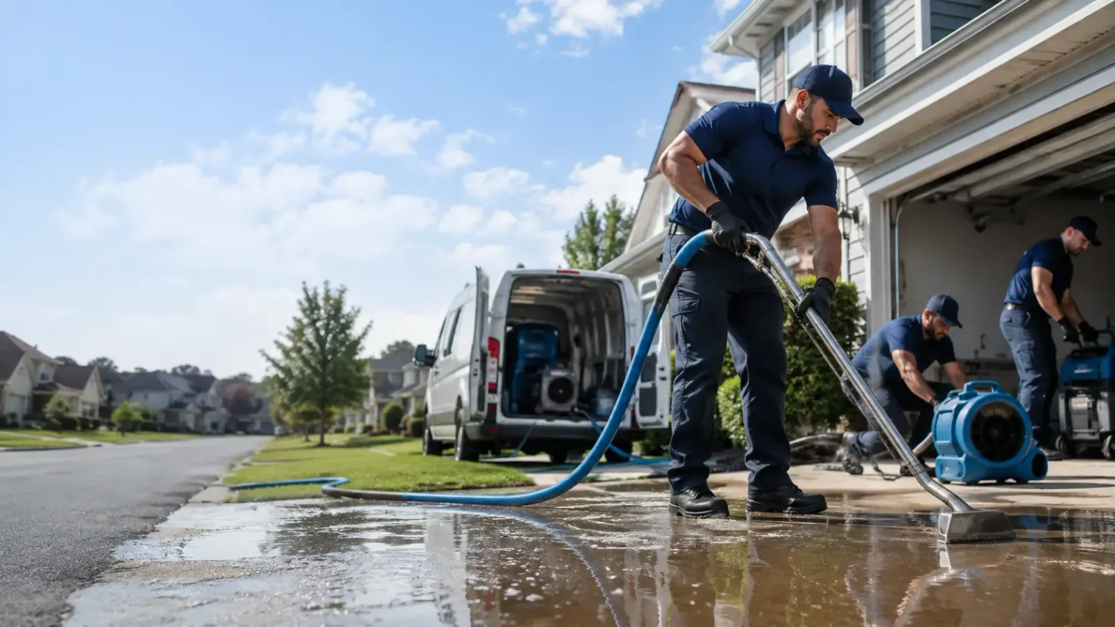 Flood Damage Restoration in Wever, IA